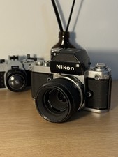Nikon F2 35mm Film Camera with 55mm f3.5 Micro P and DP-1 meter head working