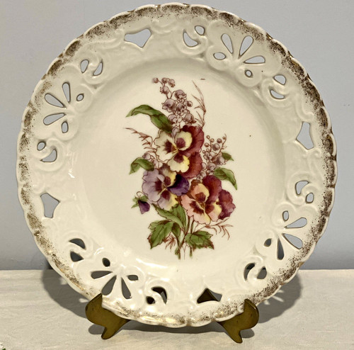 Antique porcelain plate