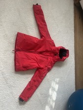 Wedze Kids' Warm and Waterproof Ski Jacket SKI500, 14 Years - Red