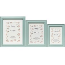 Helena Shabby Chic Rustic Photo Frame Distressed Wood Picture Frame With Mount