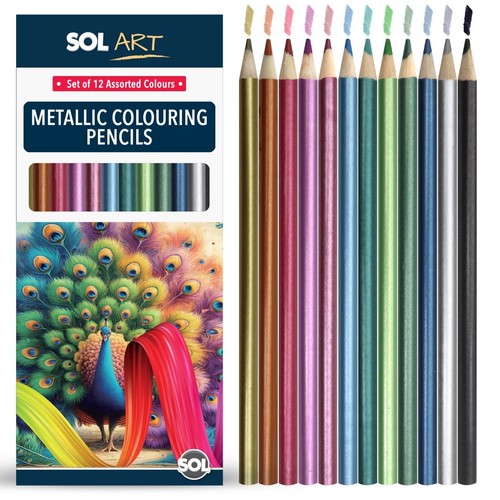 Metallic pencils intense - 12-24,