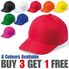 Kids Plain Baseball Cap