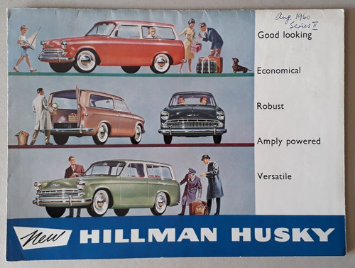 Hillman husky brochure 1960 - hillman, c.1960