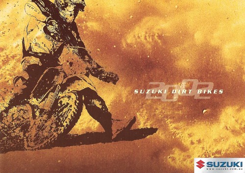 Motorcycle brochure suzuki - motorcycle,
