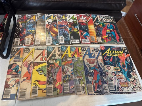Lot action comics comic - 18,