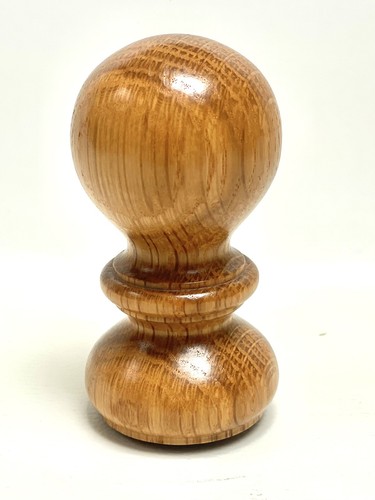 Solid oak palm - gavel,