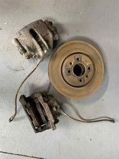 Clio 182 complete front calipers carriers discs pads braided brake lines hoses