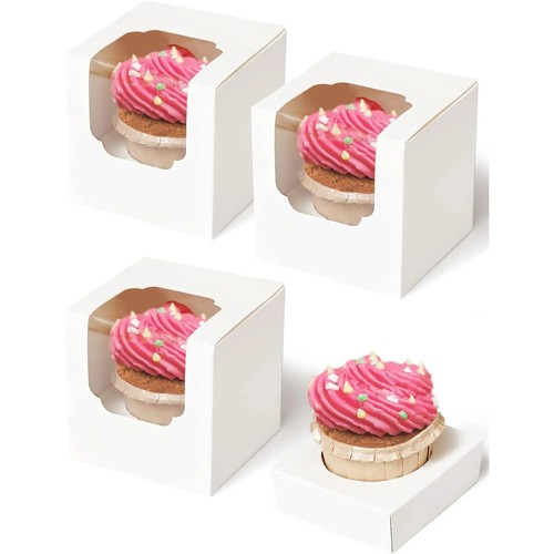 Cupcake boxes single - cupcake,