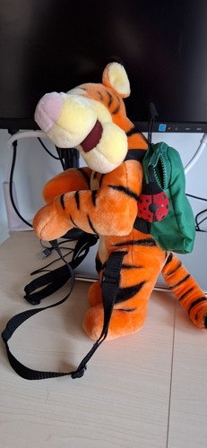Disney tigger plush - tigger, backpack