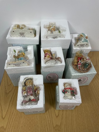 Eight cherished teddies all - cherished,