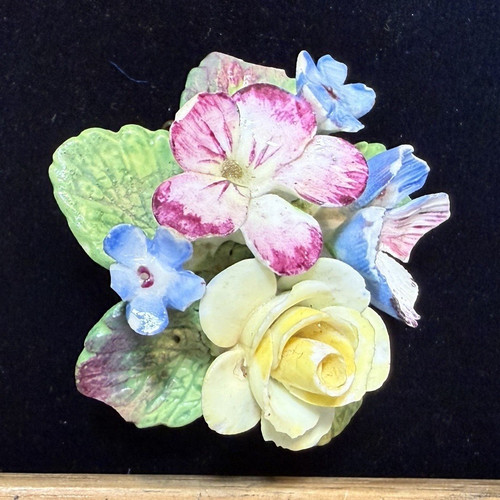 Vintage porcelain flower - vintage,