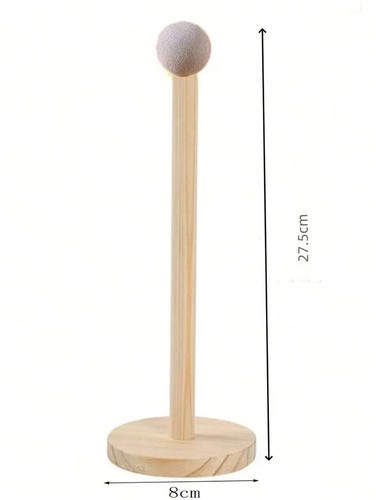 Wooden hair tie organizer - tie,