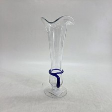 Hand Blown Art Glass Vase