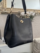 Luella Grey Black Hobo With