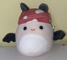 Squishmallow Malcolm The Mushroom  Dressed As Bat 16cm Halloween