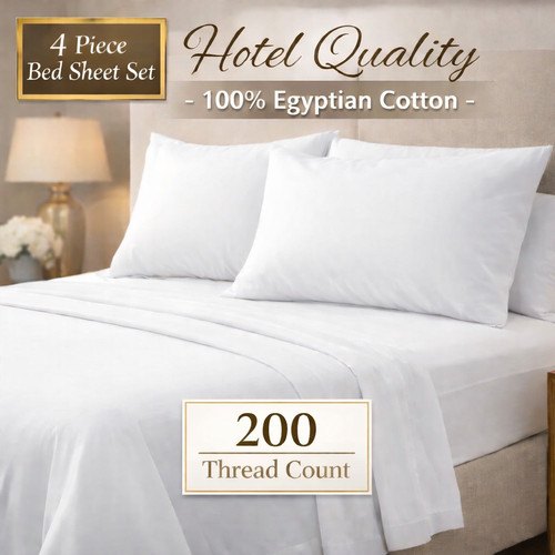 Piece bed sheet set - 4,