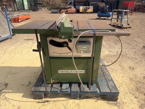 Wadkin bursgreen table saw - wadkin,