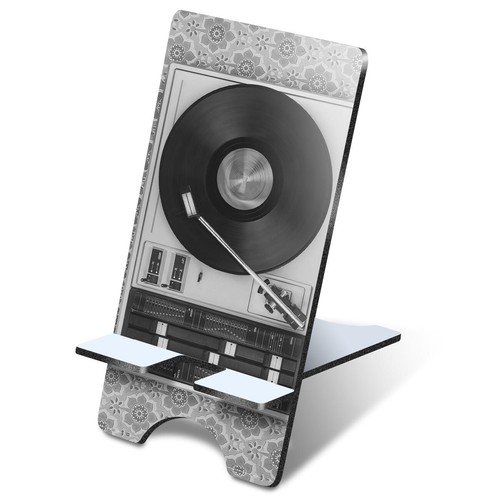 3mm mdf phone stand - 3mm, bw