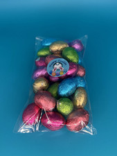 18x Chocolate Foil Mini Eggs, Easter Egg Gift, Easter Egg Hunt,  Easter Bunny.