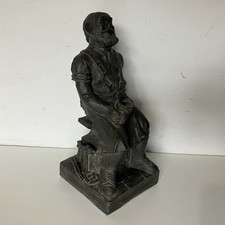 Vintage Welsh Carved Coal