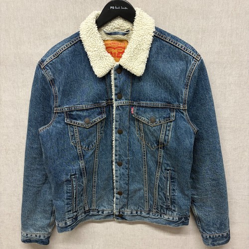 Levi sherpa trucker denim - levi’s,