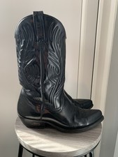 Vintage black leather loblan - vintage,