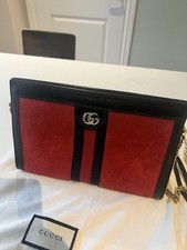 Gucci Ophedia Suede Shoulder