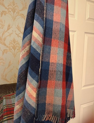 Vintage heavy pure wool plaid - vintage,