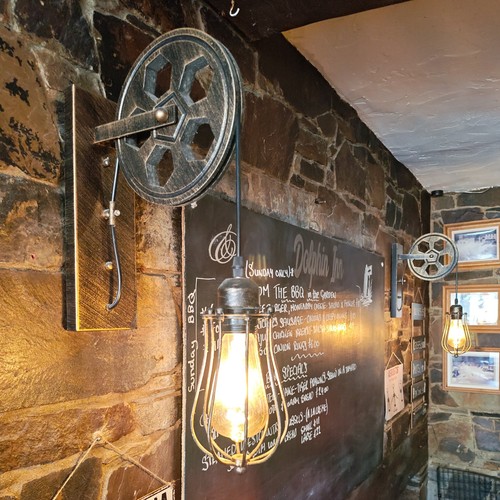 Wall lamp retro industrial - wall,