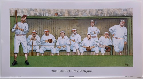 Print the dug out nine - -,