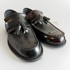 HI-SHINE LEATHER TOGGLE LOAFER