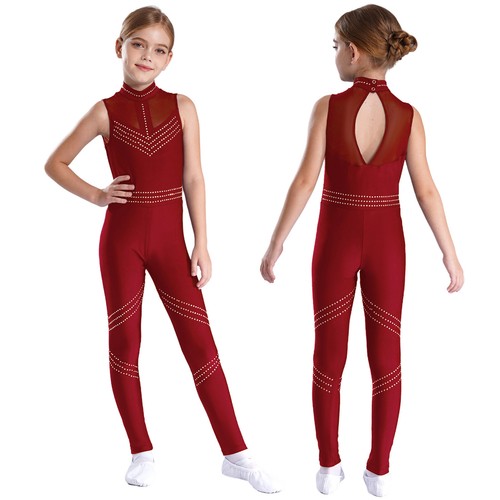 Girls shiny full body - full, unitard