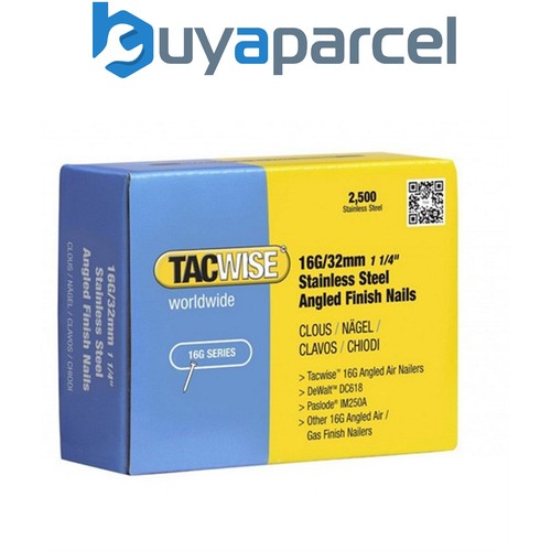Tacwise 1222 16g - 32mm, angled