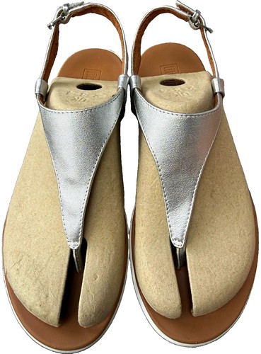 Fitflop lainet silver leather - fitflop,