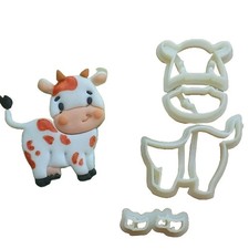 Cow Farm Animal Cupcake Cutter