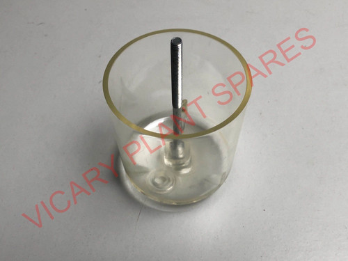 Plastic sediment bowl jcb part - plastic,
