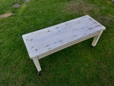 Distressed, Shabby Chic, Vintage Side/coffee Table. Solid Pine