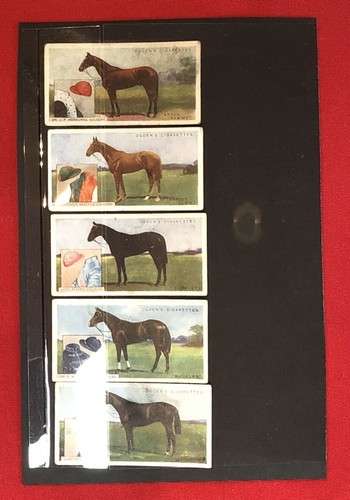 Ogdens cigarette cards derby - ogdens,