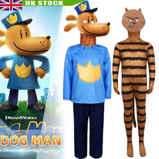 KIDS Dog Man Cartoon UK Book