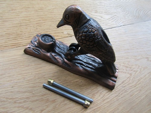 Rustic iron door knocker - rustic,
