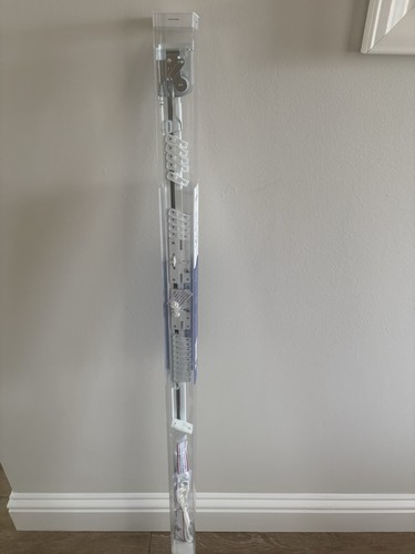White adjustable curtain rail - adjustable,