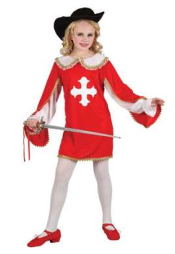 Musketeer girl medium 7 - musketeer, (medium