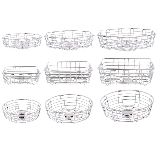 Bread basket metal - metal, rolls