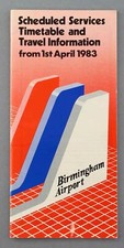 BIRMINGHAM AIRPORT TIMETABLE