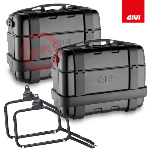 Givi trekker black - 33l, side