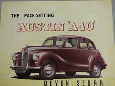Austin A40 Devon Sedan car
