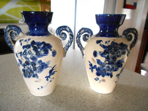 Pair early victorian twin - pair, of