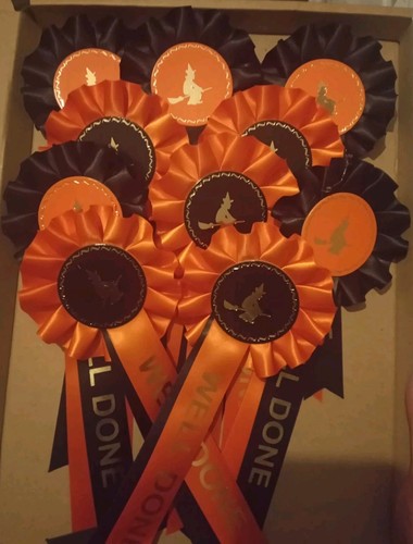 10x black orange halloween - 10x,