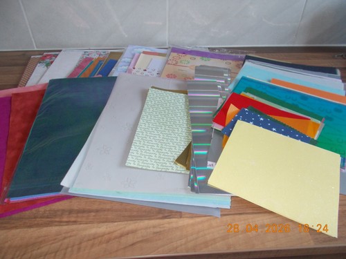 Job lot craft card - job,