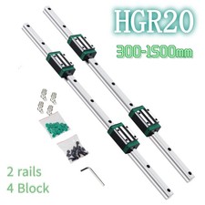 2x HGR20 200mm-1500mm Linear
